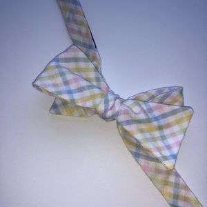 Men’s Seersucker Bowtie